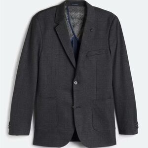 7 Diamonds Brown Sport Coat with Notched Lapels